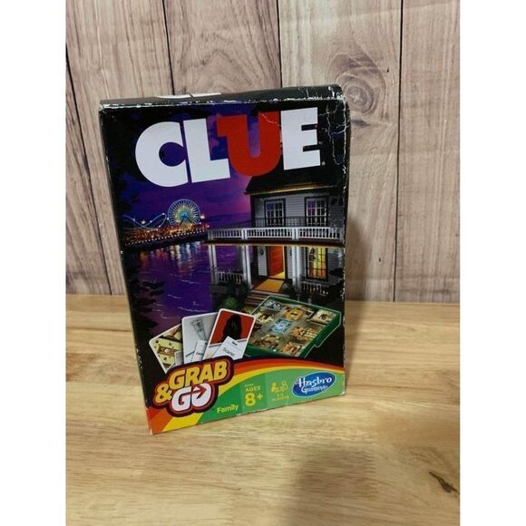 Hasbro Clue Grab & Go Game - Picture 1 of 5